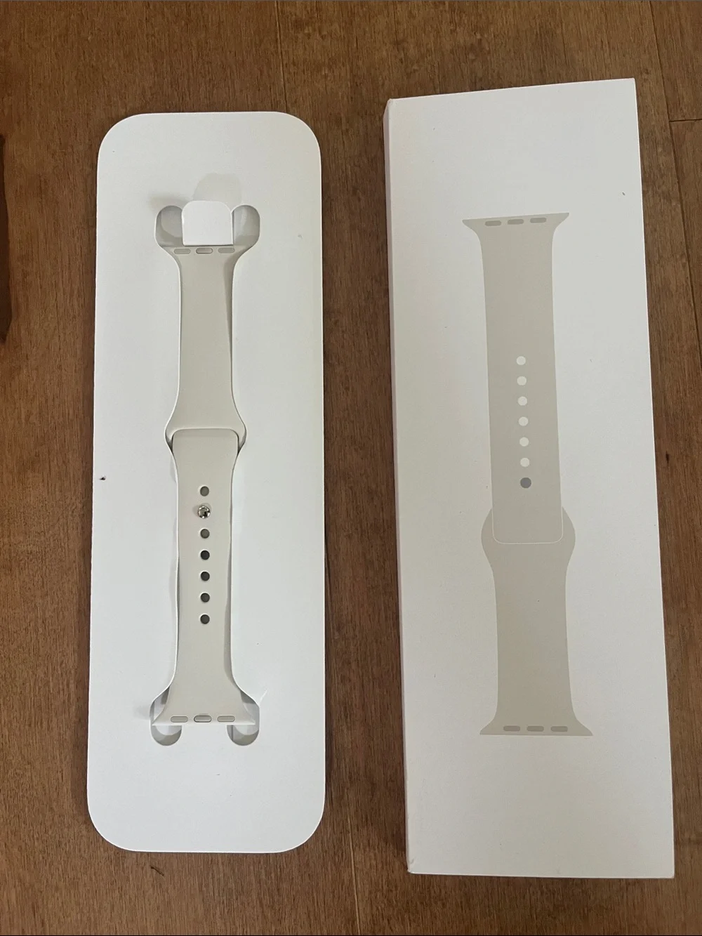 Apple Silicone Sport Watch Band - Light Beige/Tan